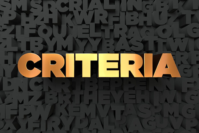 criteria