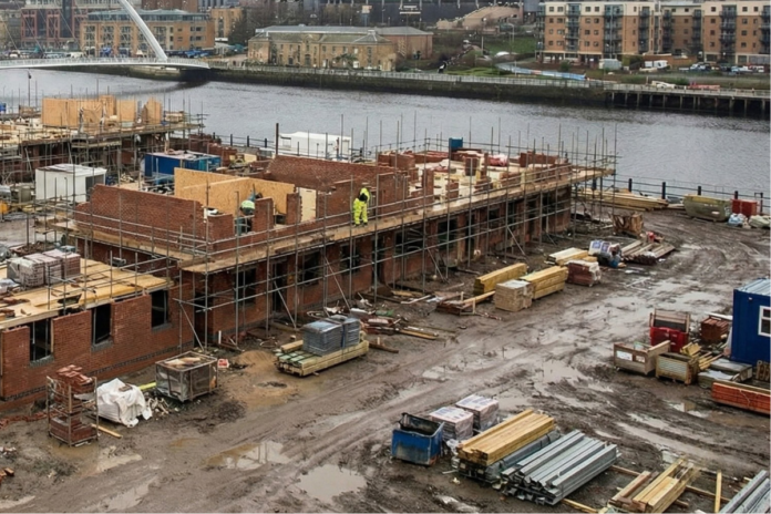 Newcastle building site