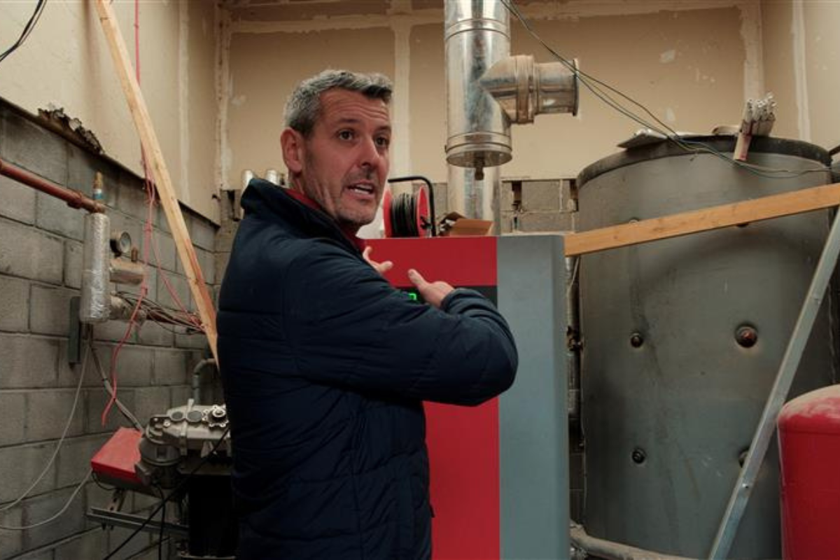 Tim Vaughn, bio-mass boilers