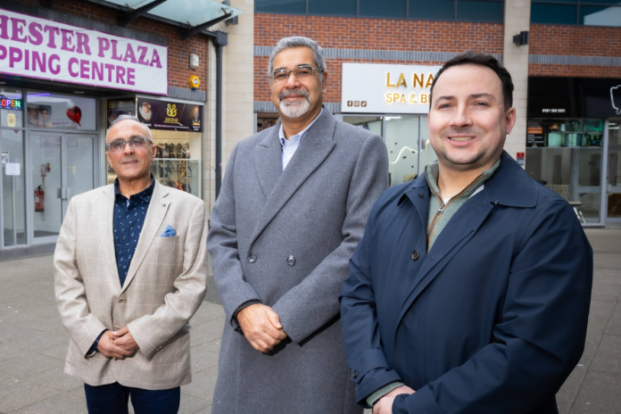 Bobby Paul, Mohammed Baz & Martyn Evans