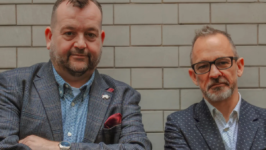 Robyn Hall and Kevin Rose