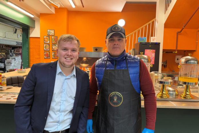 Christian Elvidge (BEF) and Andrzej Brudecki