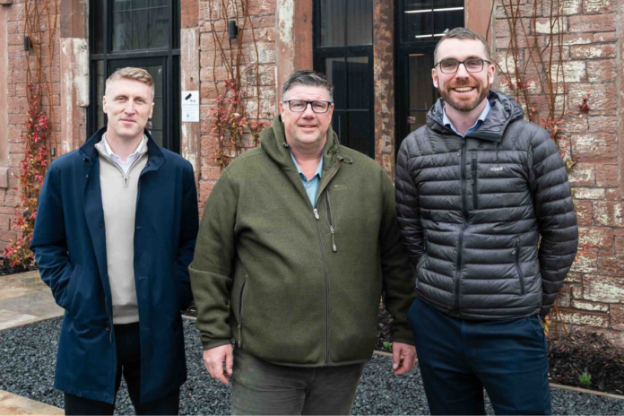 Gareth Boardman; Mark Walker and Phil Redfern