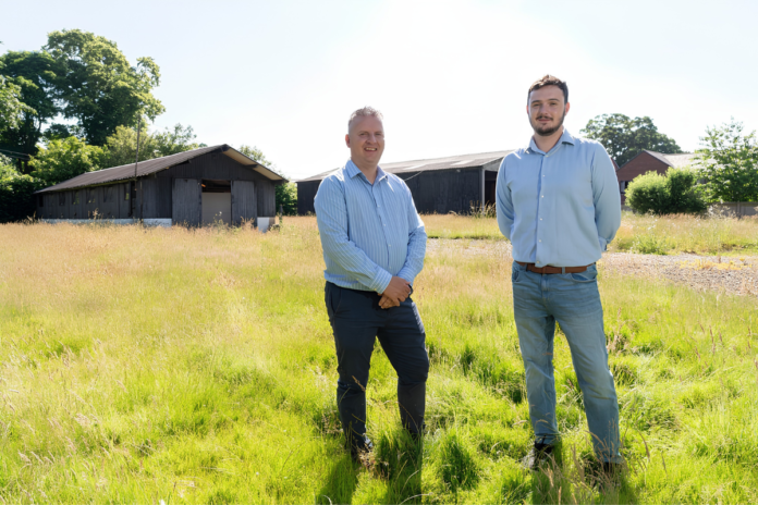 Anthony Cope (Client Relationship Manager, Reward Funding) and Adam Cliff (Director, Dusk Property Ltd)