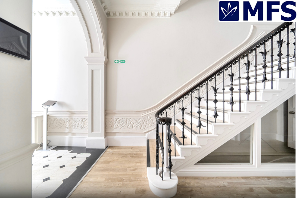 Market Financial Solutions Hertford Street staircase