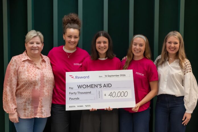 L-R: Ruth Dhanoya, Lottie Temblett-Wood, Giullia Gomes, Sophie Duggan, Cristina Baluta
